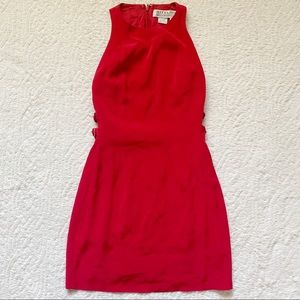 90’S VINTAGE RED MINI DRESS
